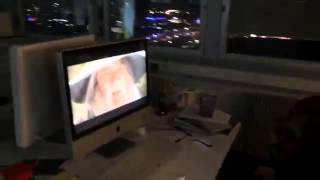 The Lord of the Rings "Gandalf nod" office prank