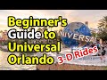 Beginner's Guide to Universal Orlando & Islands of Adventure | 3-D Rides and Attractions
