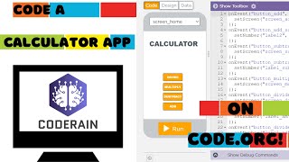 MAKE A CALCULATOR APP ON CODE.ORG | CODERAIN