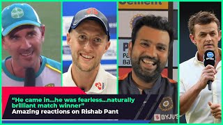 Amazing Reactions on Rishabh Pant - India vs England