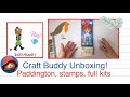 Craft Buddy Unboxing! Paddington Bear 🐻 Awesome Stamps! Complete Diamond Painting Art Kits