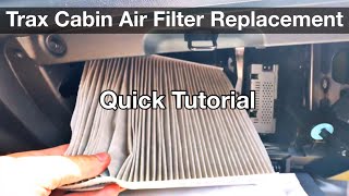 2024 - 2025 Chevrolet Trax Cabin Air Filter Replacement