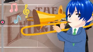 トロンボーンを奏でる音ゲーします【Trombone Champ】