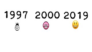 Evolution of Emoji 1997 - 2019