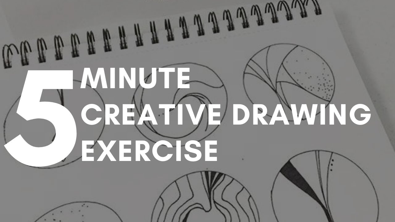 5 Minute Crafts Creative Drawing Exercise | Slow Drawing Tutorial With ...