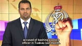 Nine youths accused of bashing a police officer in Tuakau Te Karere