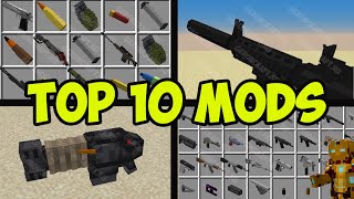 Top 10 Minecraft Mods 1.19.4 - GUNS MODS 1.19.4 (2024)