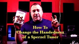 How to change the Handedness of a Sperzel Tuner