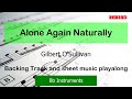 Gilbert O'Sullivan Alone Again Naturally  Tenor Sax  Clarinet Backing Track and Sheet Music