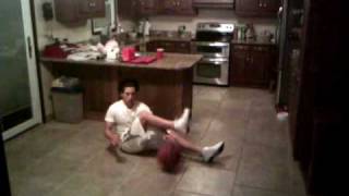 Anthony "The Solution" Miracola - Kitchen Floor Freestyle - Basketball