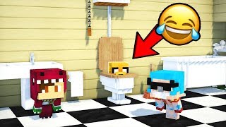 ¡ME ESCONDO DENTRO DE UN RETRETE! 😂💩 ¿ME ENCONTRARÁN? | MINECRAFT EL ESCONDITE #28