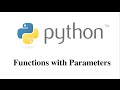 Functions with Parameters in Python [HD 1080p]