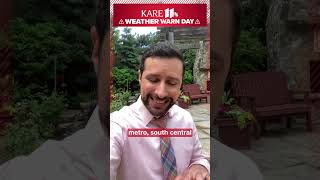 Calm before the storm? KARE's Ben Dery has today's latest Weather Warn Day update.