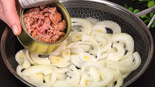 Prepare the onions and tuna this way and the result will be divine!