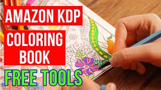How to Create a Coloring Book For Amazon KDP Using Free Tools And Make Passive Income