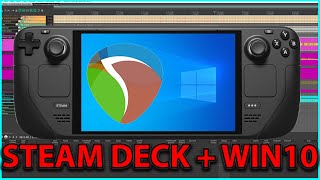 Steam Deck doing full Audio Production on WINDOWS - VSTs, everything!