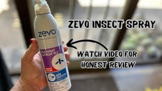 Zevo Insect Spray - Watch video for honest review