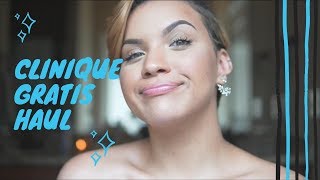 Clinique Gratis Haul