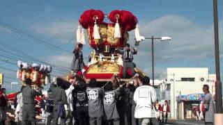 2010年　常磐地区秋祭り（大道・上太鼓台）