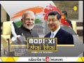 president xi welcomes pm modi in wuhan