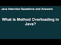 Method Overloading In Java