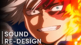 My Hero Academia - Todoroki Shoto Uses His Fire Quirk | Sound Re-Design