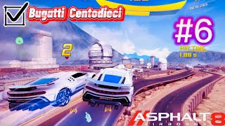 Bugatti Centodieci 🔥 [6] Series Multiplayers 2023 Gameplay Asphalt 8 🎮