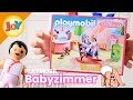 PLAYMOBIL UNBOXING | Babyzimmer 👶🏻🍼 Dollhouse 👛 70210 | Joy Family kids