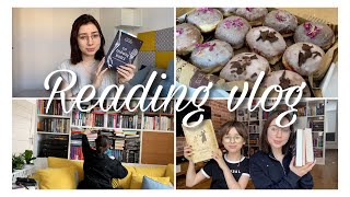 Reorganizacja, Co mówią kości, Złodziejka książek i unboxing 📚 READING VLOG