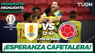Highlights | Uruguay 0(2)-(4)0 Colombia | Copa América 2021 | 4tos final | TUDN