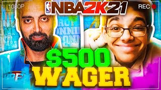 Ronnie 2K's Son WAGERS For $500 IN NBA 2K21 (REACTION)