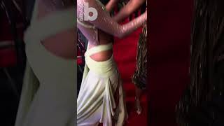 Tyla & Chlöe Baliey Link Up At The GRAMMYs Red Carpet | GRAMMYs 2024 #Shorts