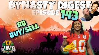 Big Decisions at RB BEFORE the NFL Draft | JWB Dynasty Digest 143