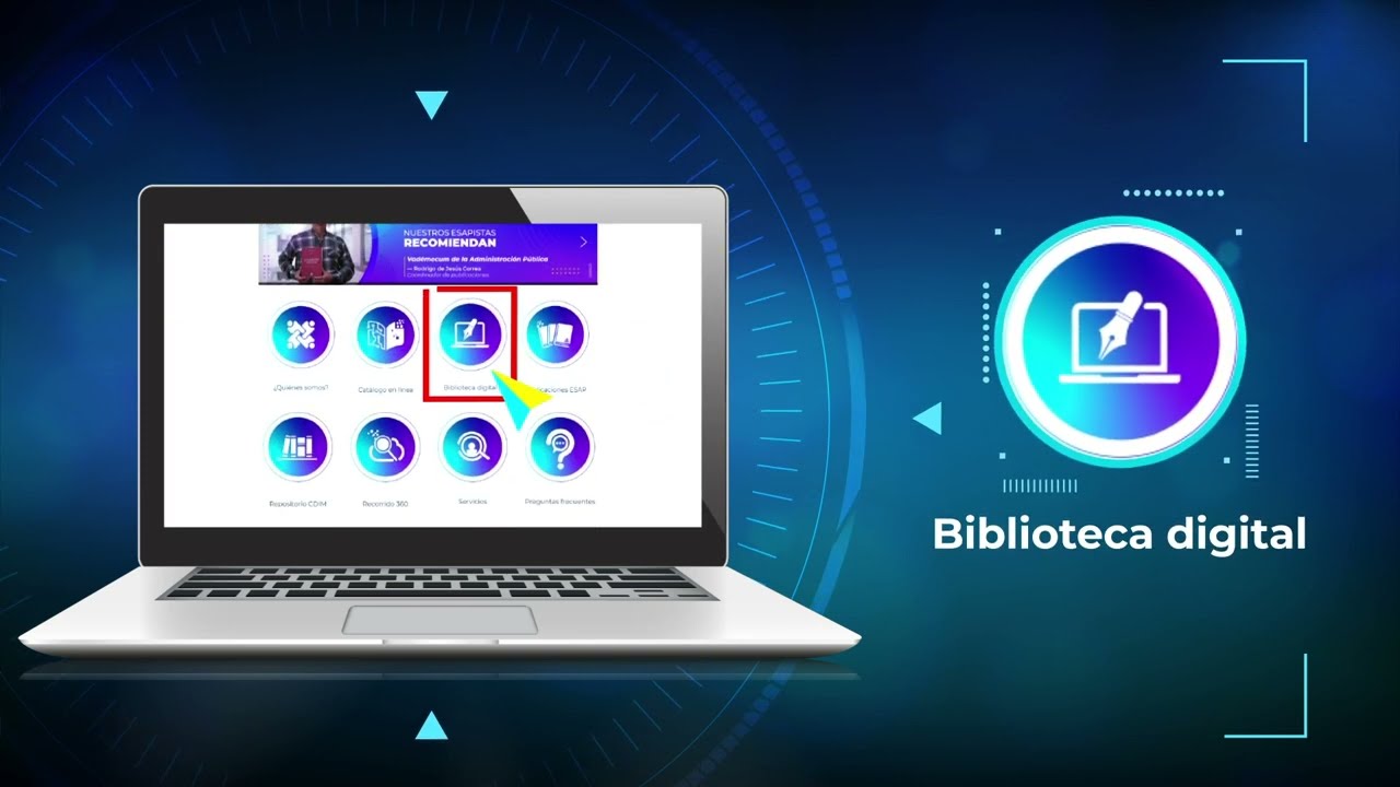 Tutorial Biblioteca Digital Biblioteca Youtube