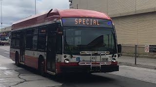 YRT RARE Southbound Ride video on 1413 on route 24 SPECIAL Woodbine bus to Steeles Avenue East