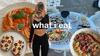 what i eat in a week vlog (realistic) 💌