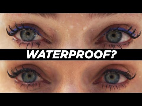 Olympic Swimmer Tests Waterproof Makeup - YouTube