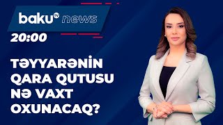 AZAL-dan təyyarənin qara qutusu ilə bağlı açıqlama