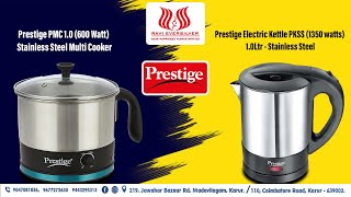 Prestige Stainless Steel Multi Cooker And Electric Kettle _ Ravi Eversilver Mart And Elite _ Karur