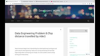 Data Engineering Problem 8 Using PySpark | Spark SQL | Databricks | MySQL