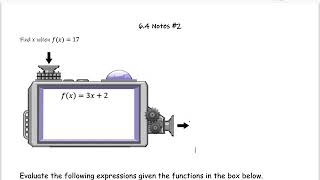 Function Notation Day 2