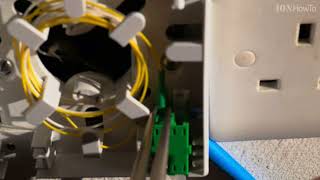 Detailed Remove Fiber Optic Box Outlet Disconnect Fiber Port for GPON ISP Fiber Connection