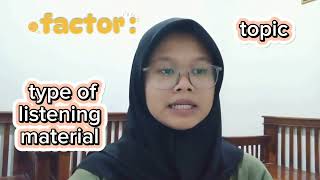 tugas bahasa inggris - LISTENING STRATEGIES - Erinda Damayanti (2124006)