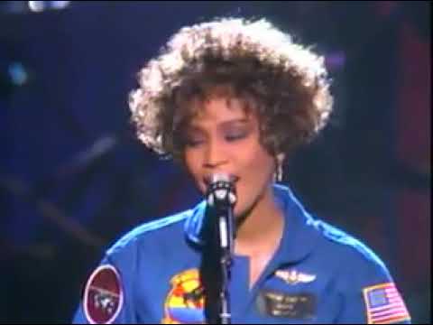 Whitney Houston - Sings National Anthem - Crystal Clear HD - YouTube