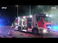 🚓wasserwerfer🚒einsatzfahrten🚑garagenbrand am wohnhaus🔥die silvesternacht 2024 2025 in leipzig🚨🔊