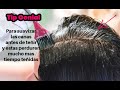 Tip ⌚Para mantener el tinte por mas tiempo en las canas