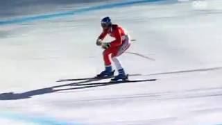 Alpine Skiing - 2006 - Men's Downhill Combined - Trejbal crash in Torino 2