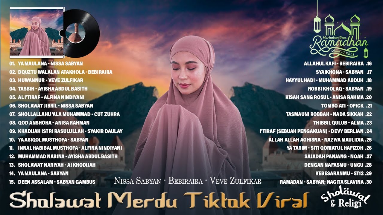 Sholawat Nabi Viral Terbaru 2022 ~ Lagu Sholawat Nabi Merdu Tiktok ...