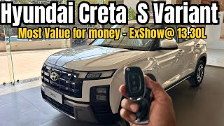 New Hyundai Creta S Model | Most value for money Variant -ExShow @13.30L | Drive and Explore Cars |