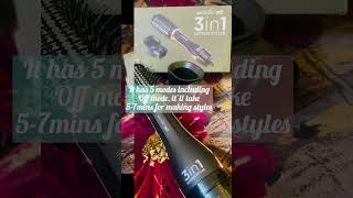 Ikonic 3in1 express styler review🥰 works so cool?🤥 Cmt for product offer price and link✨#BlowBrush